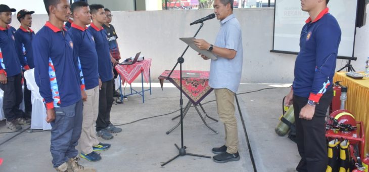 Pengukuhan Relawan Kebakaran dan Penyelamatan Karanganyar