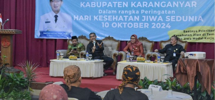 Pertemuan Koordinasi Tim Pelaksana Kesehatan Jiwa Masyarakat (TP-KJM) Kabupaten Karanganyar