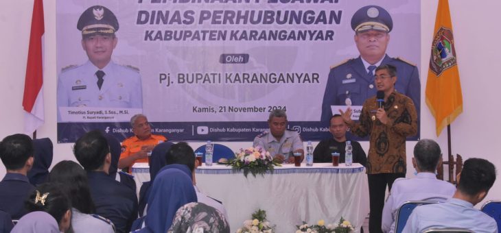 Pembinaan Pegawai Dinas Perhubungan