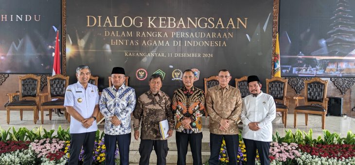 Dialog Kebangsaan untuk Tingkatkan Kerukunan Antar Umat Beragama