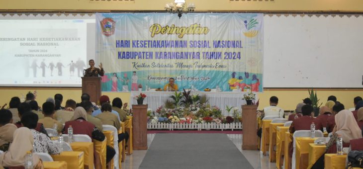 Hari Kesetiakawanan Sosial Nasional (HKSN) Kabupaten Karanganyar 2024
