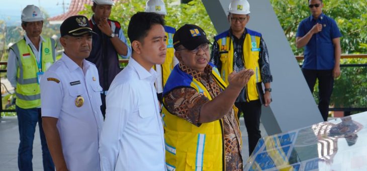 Wakil Presiden Republik Indoensia Meninjau Proyek Strategis Negara (PSN) di Bendungan Jlantah