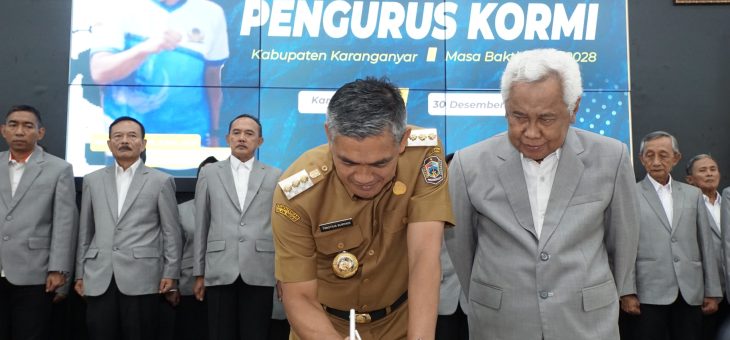 Pelantikan Pengurus Komite Olahraga Masyarakat Indonesia (KORMI) Kabupaten Karanganyar