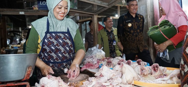 Pemantauan Harga Pokok Pangan Menjelang Pergantian Tahun Baru di Pasar Jungke