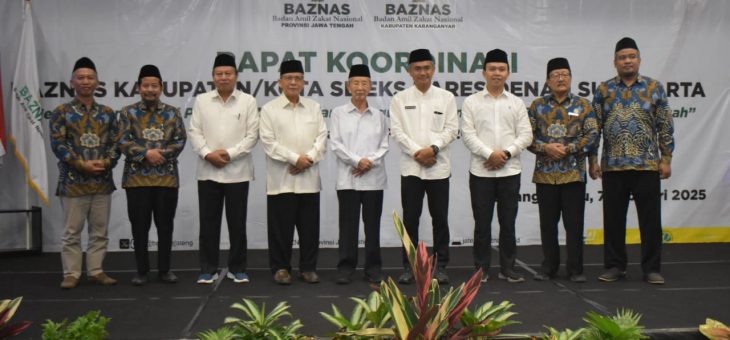 Baznas Eks Karesidenan Surakarta Gelar Rakor, Bahas Sinergi Pengurangan Kemiskinan Ekstrem