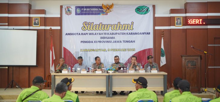 Pj. Bupati Karanganyar Buka Pembinaan Anggota RAPI Wilayah 19