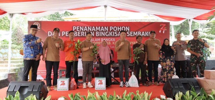 HUT Ke-74, DPRD Karanganyar Tanam Ribuan Pohon