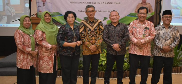Workshop MKKS SMP Karanganyar 2025,,Sinergi Pendidikan Menuju Program Prioritas Kemdikdasmen