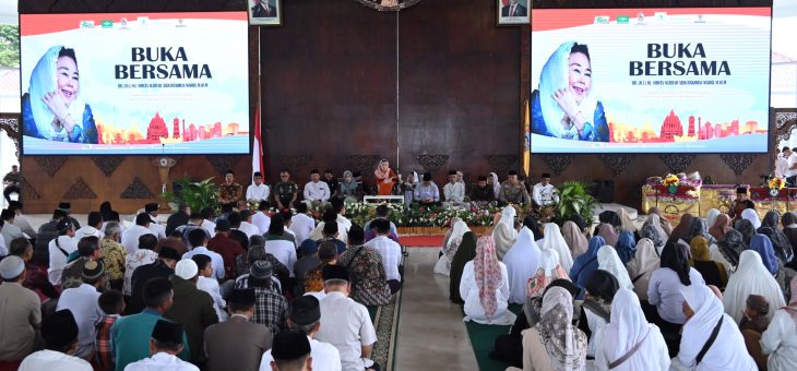 Buka Bersama Istri almarhum Presiden ke-4 RI, DR. (H.C) Hj. Shinta Nuriyah Abdurrahman Wahid