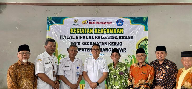 Wakil Bupati Karanganyar Hadiri Halal Bihalal IPPK Kecamatan Kerjo