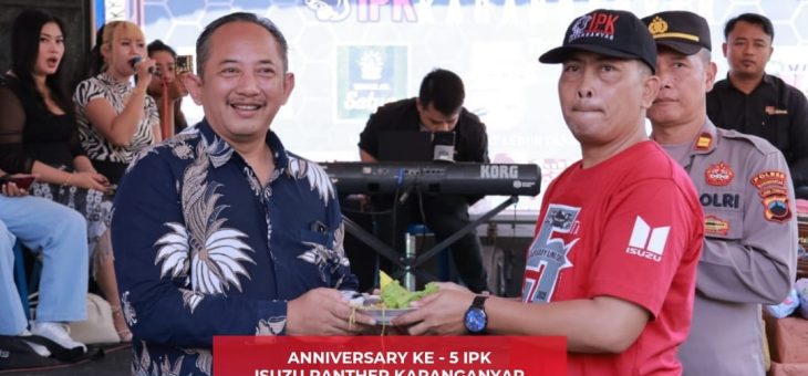 Komunitas Isuzu Panther Karanganyar (IPK) Gelar Anniversary ke-5