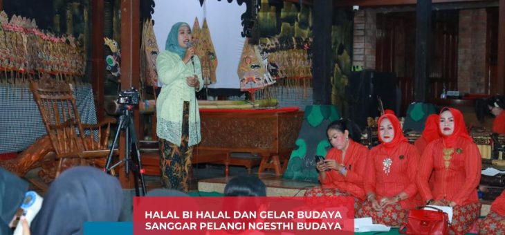 dr. Farida Rober Christanto Hadiri Acara Halal Bihalal dan Gelar Budaya di Sanggar Pelangi Ngesthi Budaya