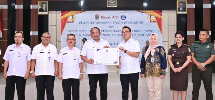 Penandatanganan Pakta Integritas Pelaksanaan SPMB Tahun Ajaran 2025/2026
