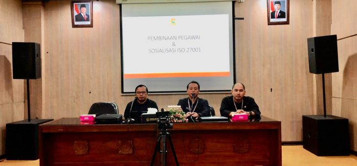 Tingkatkan Kualitas Standar Manajemen Server Skala Pemkab, Diskominfo Gelar Sosialisasi ISO 27001