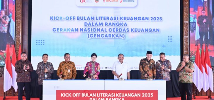 Kick Off Bulan Literasi Keuangan 2025, OJK Gelar Talk Show di Karanganyar