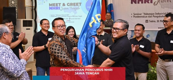 Pengukuhan pengurus NHRI Jawa Tengah