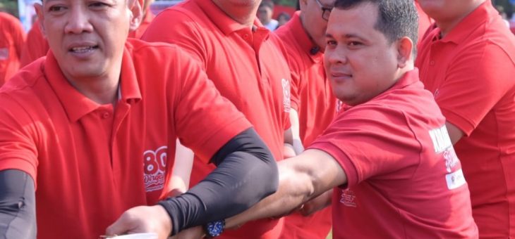 Bupati Karanganyar Buka Lomba Olahraga Tradisional Sambut HUT ke-80 RI