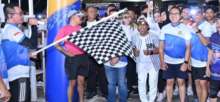 Semarak KORPRI Night Run, Wakil Bupati Karanganyar Lepas Peserta dalam Rangka HUT ke-80 RI