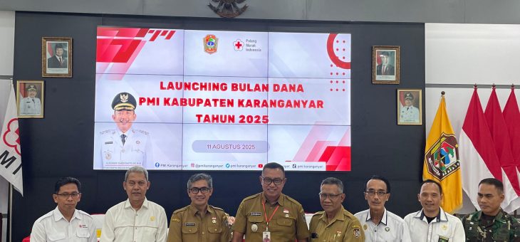 Launching Bulan Dana PMI Kabupaten Karanganyar Tahun 2025