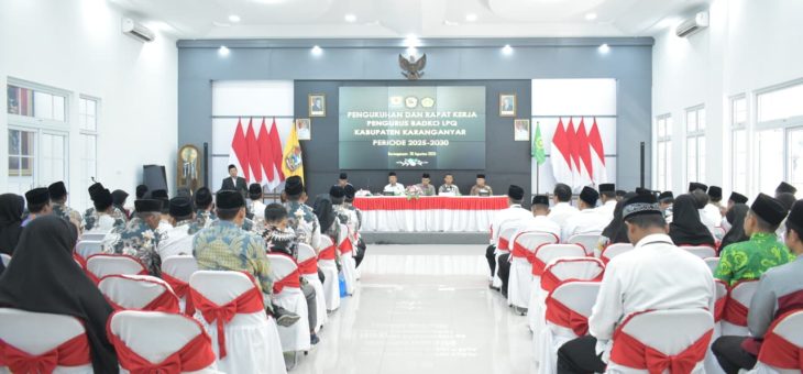 Resmi Dikukuhkan, Badko LPQ Karanganyar 2025-2030 Fokus pada Digitalisasi dan Penguatan Guru Ngaji