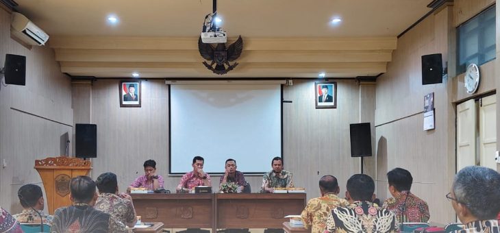 Rakor Pengisian Perangkat Desa, Pastikan Proses Berjalan Sesuai Peraturan