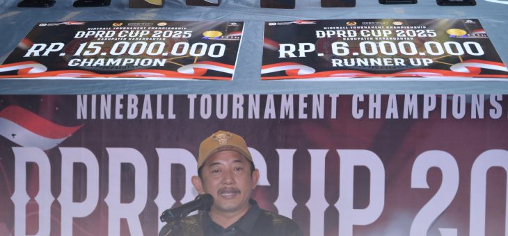 Bupati dan Wakil Bupati Karanganyar Resmi Tutup Turnamen Biliar DPRD Cup 2025