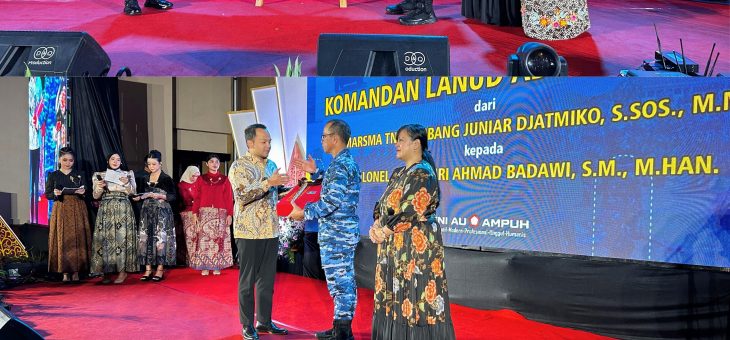 Kenal Pamit Komandan Pangkalan TNI AU Adi Soemarmo