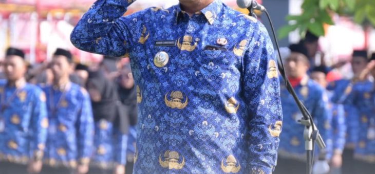 Upacara Bendera Rutin Bulanan Perkuat Nasionalisme dan Soliditas ASN Karanganyar