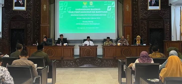 BAZNAS Karanganyar Gelar Sarasehan “Dalasan Tashoruf” di DPRD Kabupaten Karanganyar