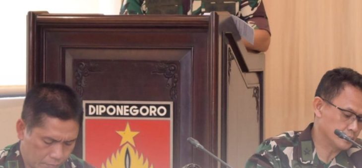 Pemkab Karanganyar Hadiri Paparan TMMD Reguler ke-126 TA 2025 di Makodam IV Diponegoro