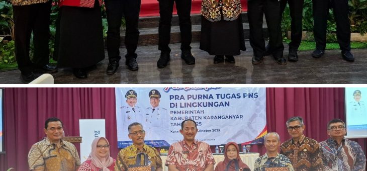 Pemkab Karanganyar Gelar Pembekalan Pra Purna Tugas bagi PNS