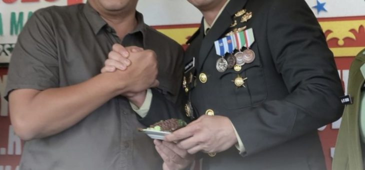 Forkopimda Karanganyar Beri Ucapan HUT ke-80 TNI di Makodim 0727/Kra