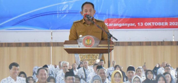 PGRI Karanganyar Perkuat Kapasitas Pengurus Demi Mewujudkan SDM Berkualitas dan Berkarakter