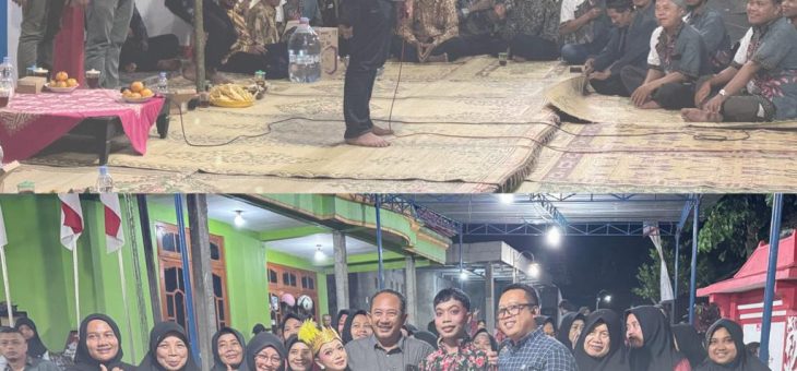 Bupati dan Wakil Bupati Karanganyar Hadiri Silaturahmi Poskamling di Lorpasar Matesih