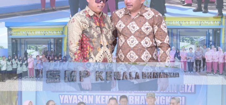 Bupati dan Wakil Bupati Karanganyar Dampingi Kapolri Tinjau SMP Bhayangkari dan Dapur SPPG Kemala Bhayangkari