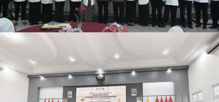 Pengukuhan Pengurus Dekranasda Kabupaten Karanganyar Masa Bhakti 2025–2030: Mendorong Kekuatan Ekonomi Lokal Melalui Kerajinan