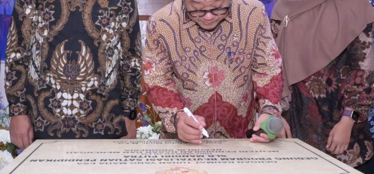 Mendikdasmen Resmikan SLB Mandiri Putra di Kecamatan Jumapolo