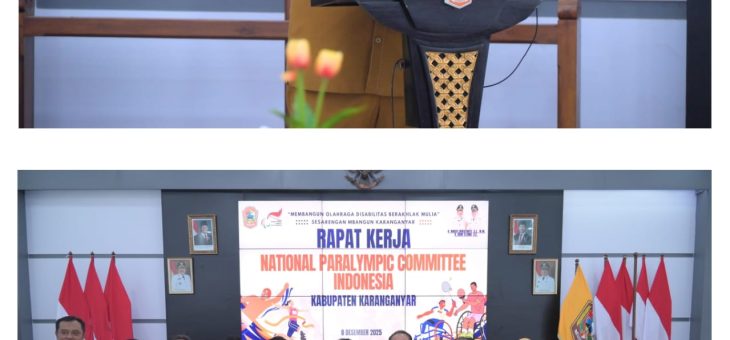 NPC Karanganyar Gelar Rapat Kerja, Perkuat Sinergi Pemerintah dan Komitmen Prestasi Atlet Disabilitas