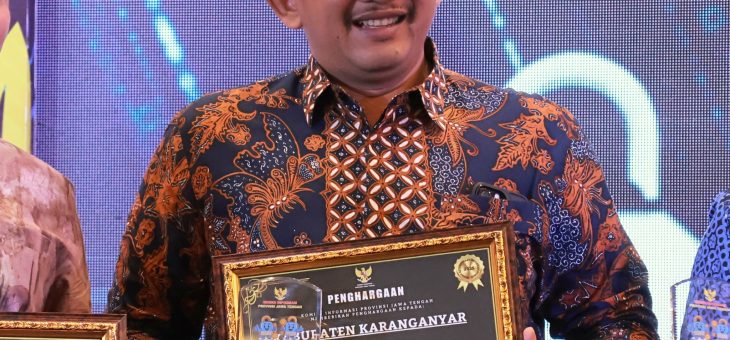Pemkab Karanganyar Raih Anugerah Keterbukaan Informasi Publik (KIP) Award 2025