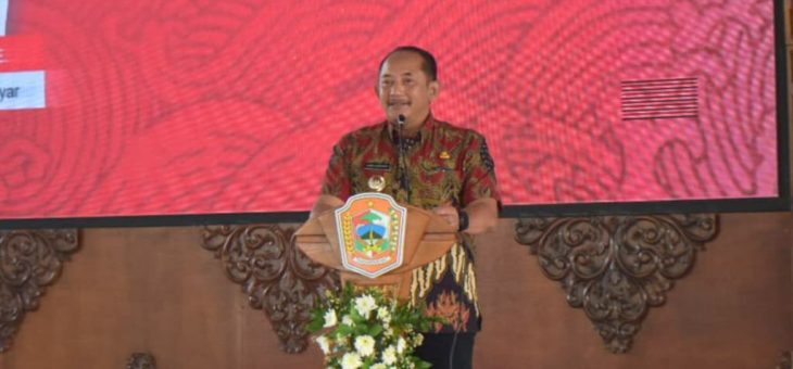 Bupati Karanganyar Resmikan Pembinaan Penyuluh Pertanian Lapangan yang Beralih Status ke Kementerian Pertanian