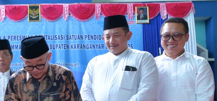 Menteri Pendidikan Dasar dan Menengah Resmikan Revitalisasi Satuan Pendidikan Muhammadiyah se-Kabupaten Karanganyar