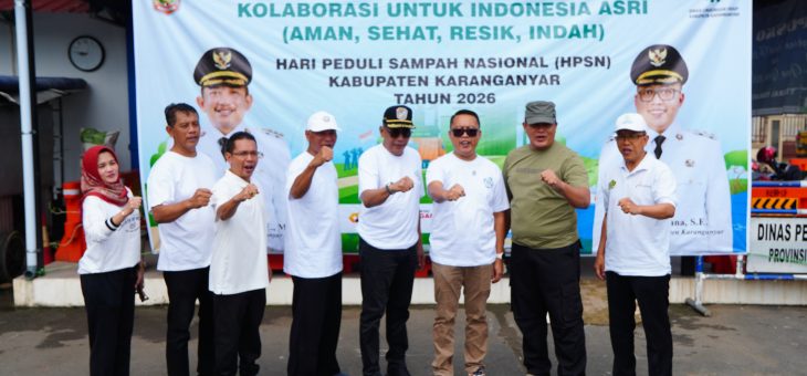 Karanganyar Gelar Aksi Kurve HPSN 2026, Wabup Ajak Seluruh Elemen Wujudkan Karanganyar ASRI
