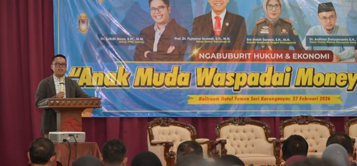 Ngabuburit Inspiratif di Karanganyar, Ajak Generasi Muda Tolak Money Laundering