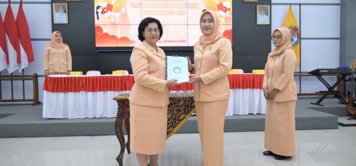 Serah Terima Jabatan Ketua Dharma Wanita Persatuan Kabupaten Karanganyar dan Rapat Kerja DWP Kabupaten Karanganyar