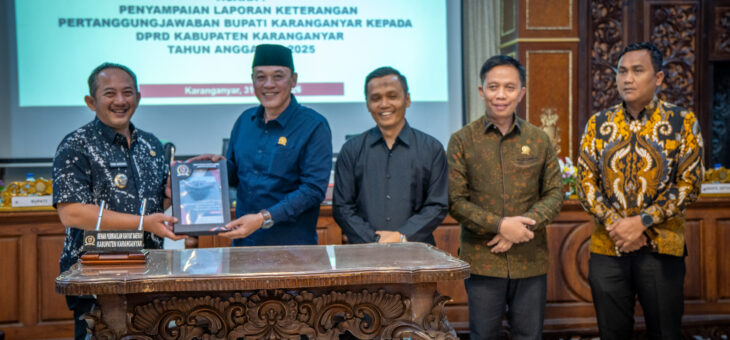 Rapat Paripurna DPRD Karanganyar Bahas LKPJ Bupati Tahun Anggaran 2025 dan Pembentukan Pansus