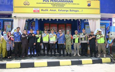 Bupati Karanganyar Bersama Forkopimda Lakukan Pemantauan Pos PAM Operasi Ketupat Candi 2026, Pastikan Kesiapan Pengamanan Lebaran