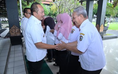 Bupati Karanganyar Pimpin Apel Bersama dan Halal Bihalal, Perkuat Soliditas Pasca-Lebaran