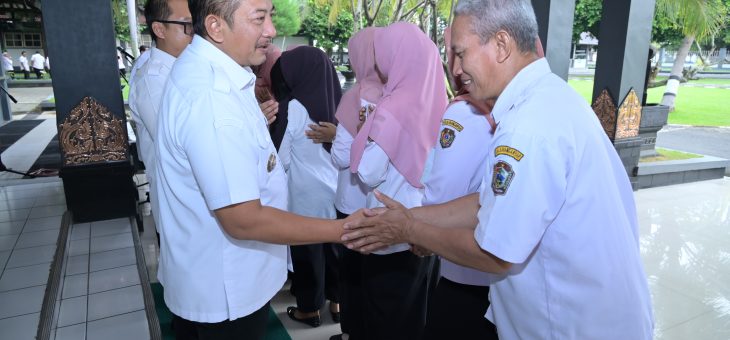 Bupati Karanganyar Pimpin Apel Bersama dan Halal Bihalal, Perkuat Soliditas Pasca-Lebaran