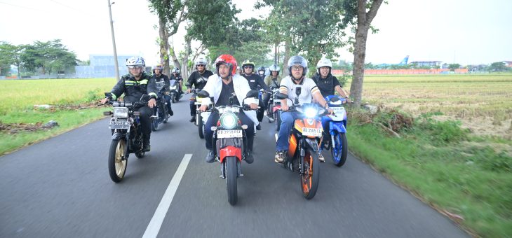 Nyawal Two Stroke Bumi Intanpari, Bupati dan Wakil Bupati Karanganyar Pererat Silaturahmi Komunitas