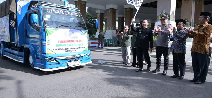 Antusiasme Warga dan ASN Tinggi, Pemkab Karanganyar Salurkan Zakat Fitrah melalui Baznas ke 17 Kecamatan